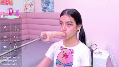 Snapshot of isabella_santos1 chatting on 02.25.25 Isabella online show from 02.25.25