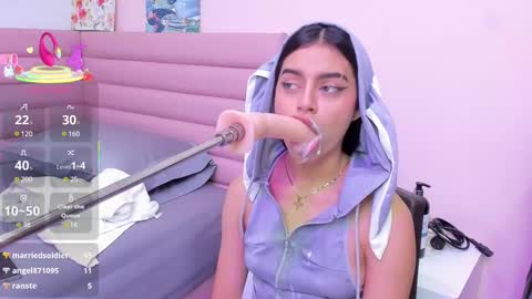 Snapshot of isabella_santos1 chatting on 02.28.25 Isabella online show from 02.28.25