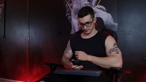 Snapshot of jacksonolsenn chatting on 10.27.25 Jackson Olsen online show from 10.27.25