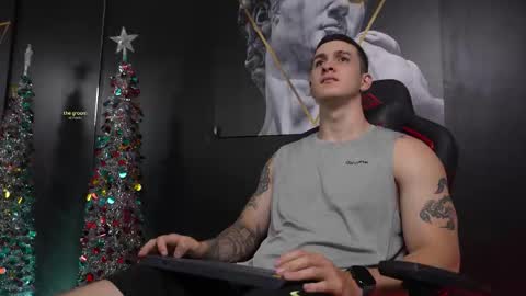 Snapshot of jacksonolsenn chatting on 12.15.25 Jackson Olsen online show from 12.15.25