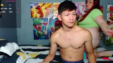 Snapshot of javiandkaty chatting on 09.22.25 JAVIER AND KATHERIN online show from 09.22.25