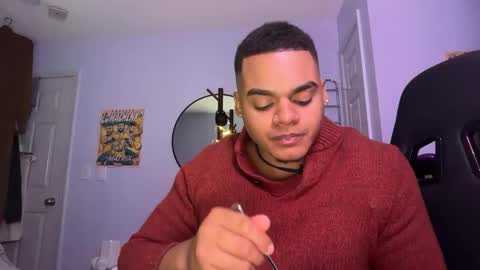 Snapshot of javiricorich chatting on 10.29.25 javiSdick online show from 10.29.25