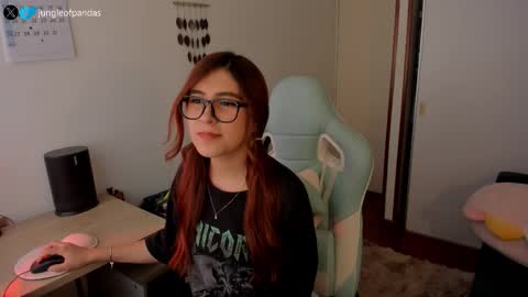 Snapshot of jungleofpandas chatting on 10.13.25 Call me Sussy  online show from 10.13.25