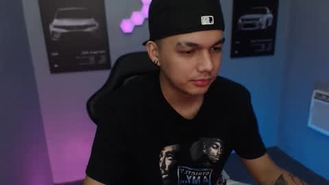 Snapshot of justagamerxxx chatting on 10.03.25 Rhys online show from 10.03.25