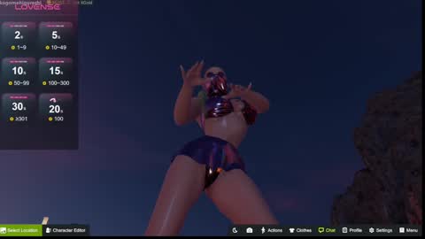 Snapshot of kagome__higurashi chatting on 09.12.25 Emily online show from 09.12.25