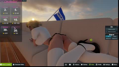 Snapshot of kagome__higurashi chatting on 09.29.25 Emily online show from 09.29.25