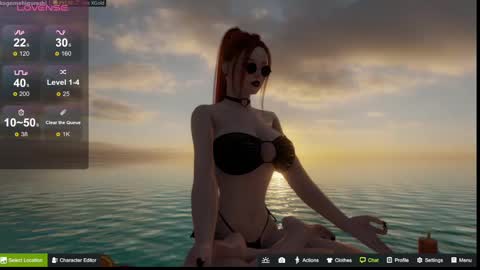 Snapshot of kagome__higurashi chatting on 10.04.25 Emily online show from 10.04.25