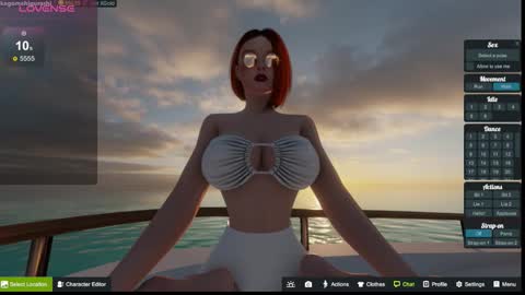 Snapshot of kagome__higurashi chatting on 10.06.25 Emily online show from 10.06.25