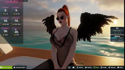 Snapshot of kagome__higurashi chatting on 10.15.25 Emily online show from 10.15.25