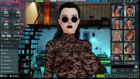 Snapshot of kagome__higurashi chatting on 11.01.25 Emily online show from 11.01.25