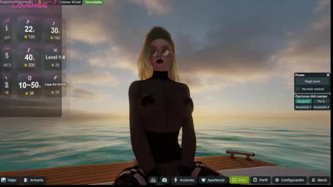 Snapshot of kagome__higurashi chatting on 12.02.25 Emily online show from 12.02.25