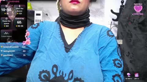 Snapshot of kalpananaisha_ chatting on 01.26.25 Alisha online show from 01.26.25