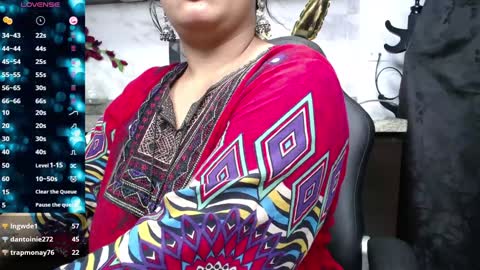 Snapshot of kalpananaisha_ chatting on 02.03.25 Alisha online show from 02.03.25
