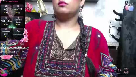 Snapshot of kalpananaisha_ chatting on 02.13.25 Alisha online show from 02.13.25