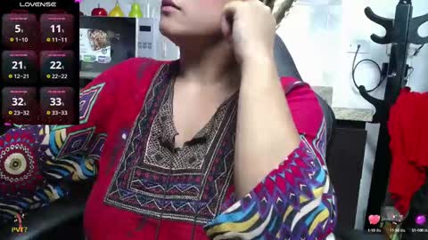 Snapshot of kalpananaisha_ chatting on 02.13.25 Alisha online show from 02.13.25
