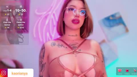 Snapshot of kaorianya001 chatting on 02.21.26 Kaori online show from 02.21.26