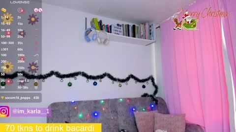 Snapshot of karla__1 chatting on 12.25.24 Ill be on at sunday see u Lynn Could u help me to reach 100 Thmbs upp plssss Independent girl 3 online show from 12.25.24