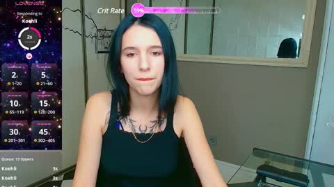 Snapshot of karolinablack chatting on 01.17.25 Karolina online show from 01.17.25