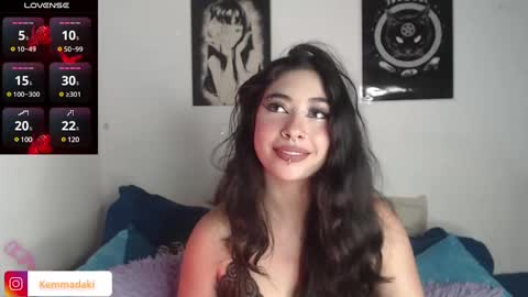 Snapshot of kemmadakii chatting on 01.19.25 Kemma online show from 01.19.25