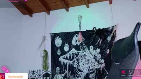 Snapshot of kemmadakii chatting on 10.22.25 Kemma online show from 10.22.25