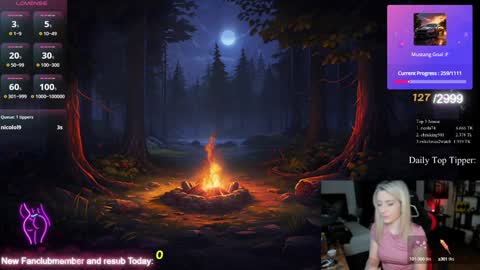 Snapshot of kimilee22 chatting on 01.26.25 Wolfs Girl online show from 01.26.25