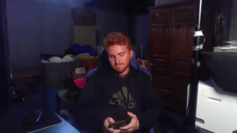 Snapshot of kingoffootfetish chatting on 09.30.25 Master King Tommy online show from 09.30.25