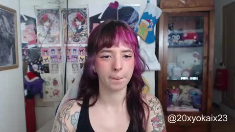 Snapshot of kitsunearineko chatting on 12.04.24 Ari Keimiwrights  online show from 12.04.24