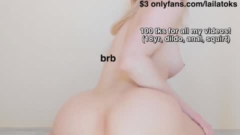 Snapshot of lailatoks chatting on 12.24.24 lailatoks - TIP 100 tks  get all my videos 22 VIDEOS SQUIRT PUSSY DILDO online show from 12.24.24