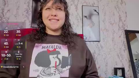 Snapshot of larissa_antonella chatting on 11.16.25 larissa_antonella online show from 11.16.25