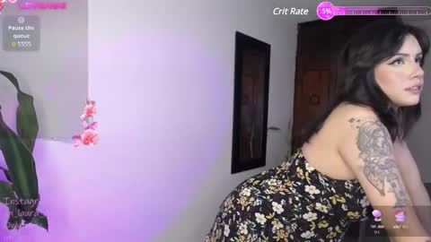 Snapshot of laura_cherrypie chatting on 12.03.24 Laura- new schedule 800 pm until 1200 pm Colombia online show from 12.03.24