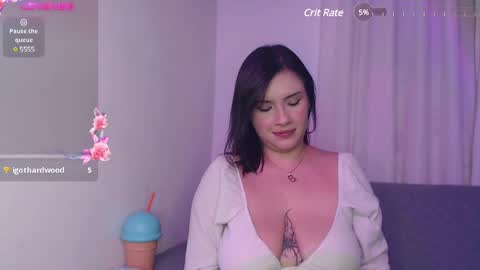 Snapshot of laura_cherrypie chatting on 02.26.25 Laura- new schedule 800 pm until 1200 pm Colombia online show from 02.26.25