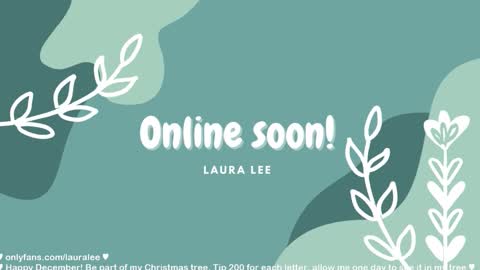 Snapshot of laura_lee chatting on 12.20.25 Laura Lee. online show from 12.20.25