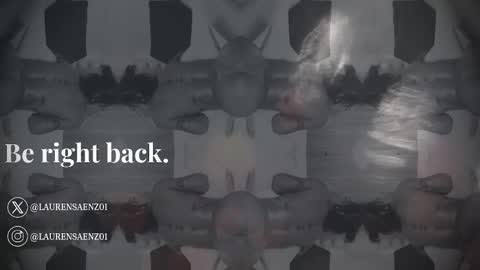 Snapshot of laurensaenz chatting on 01.28.25 Lauren Saenz online show from 01.28.25