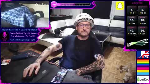 Snapshot of law_leek chatting on 11.18.25 Leek online show from 11.18.25