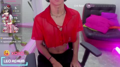 Snapshot of leoadamss chatting on 12.03.24 Leo online show from 12.03.24