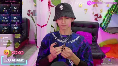 Snapshot of leoadamss chatting on 12.23.24 Leo online show from 12.23.24