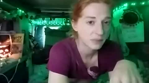 Snapshot of lesleygumgrass chatting on 10.29.25 LesleyGumGrass- The Boring Trans girl online show from 10.29.25