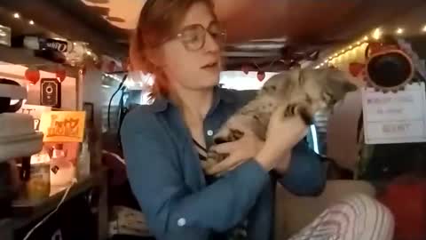 Snapshot of lesleygumgrass chatting on 12.15.25 LesleyGumGrass- The Boring Trans girl online show from 12.15.25