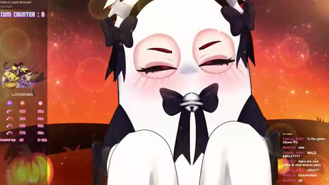 Snapshot of lewdfoxy_vt chatting on 10.19.25 Kira online show from 10.19.25