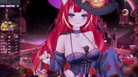 Snapshot of lewdfoxy_vt chatting on 10.30.25 Kira online show from 10.30.25