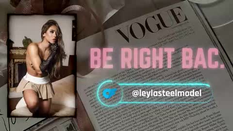 INSTA leylasteel model         online show from 03.08.26