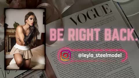 INSTA leylasteel model         online show from 03.28.26
