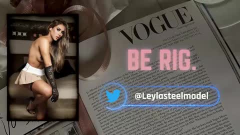 INSTA leylasteel model         online show from 04.27.26