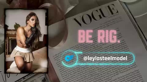 INSTA leylasteel model         online show from 05.04.26