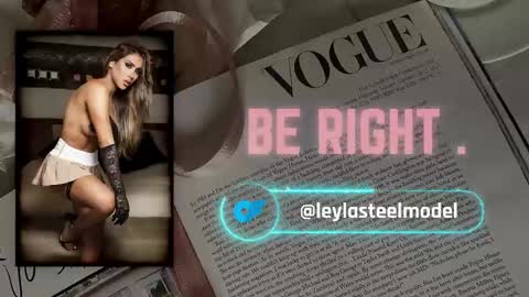 INSTA leylasteel model         online show from 05.06.26