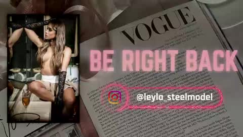 INSTA leylasteel model         online show from 05.08.26