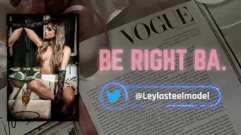 INSTA leylasteel model         online show from 05.11.26