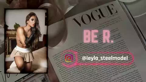 INSTA leylasteel model         online show from 05.24.26
