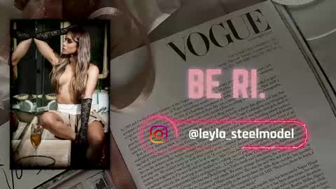 INSTA leylasteel model         online show from 05.26.26