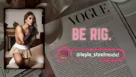 INSTA leylasteel model         online show from 06.27.26